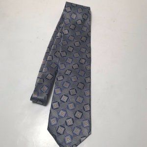 XMI Blue Silver Tie